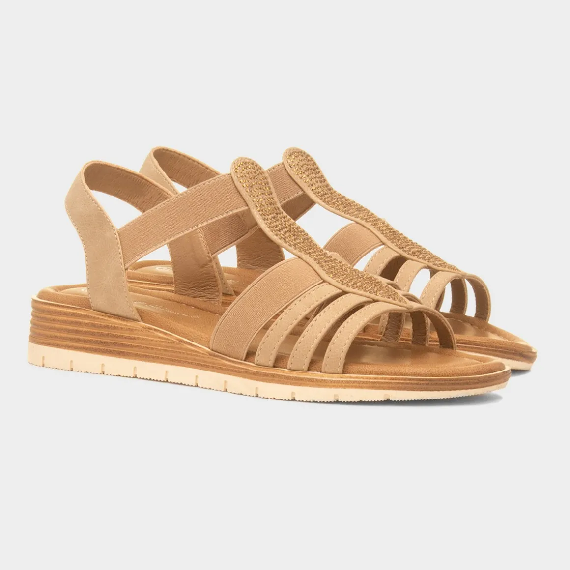 Lilley & Skinner Olbia Womens Beige Sandal