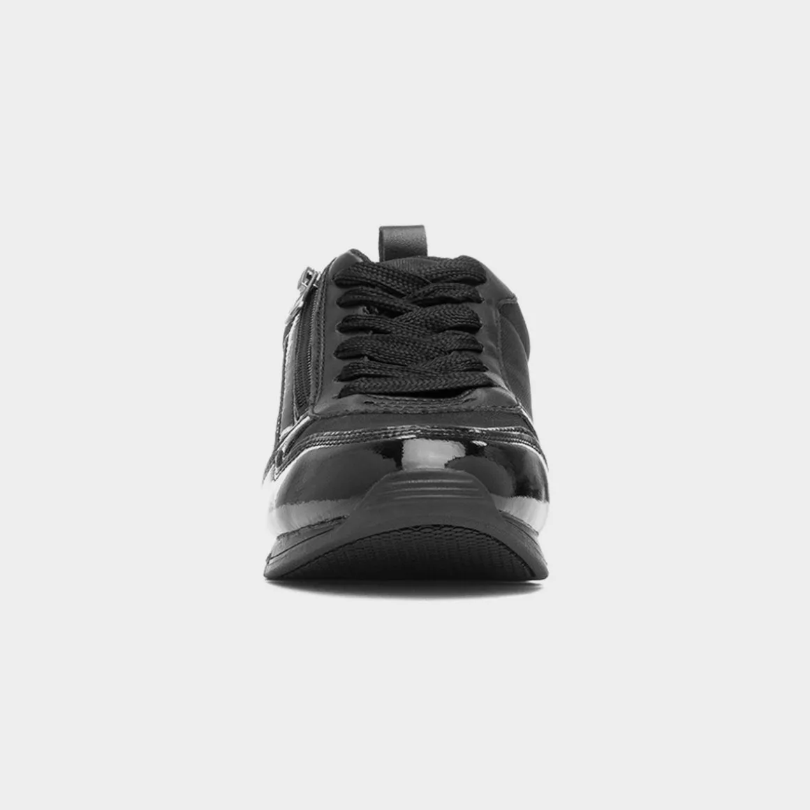 Lilley & Skinner Race Womens Black Lace Up Trainer