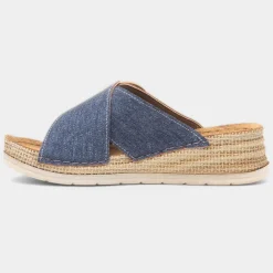 Lilley & Skinner San Marino Womens Blue Sandal