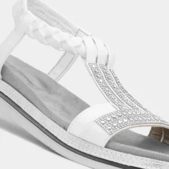 Lilley & Skinner Seychelles Womens White Sandal