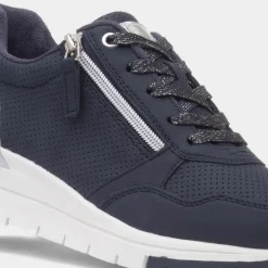 Lilley & Skinner Spa Womens Navy Casual Trainer