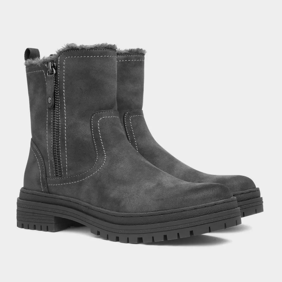 Lilley & Skinner Windsor Womens Grey Ankle Boot