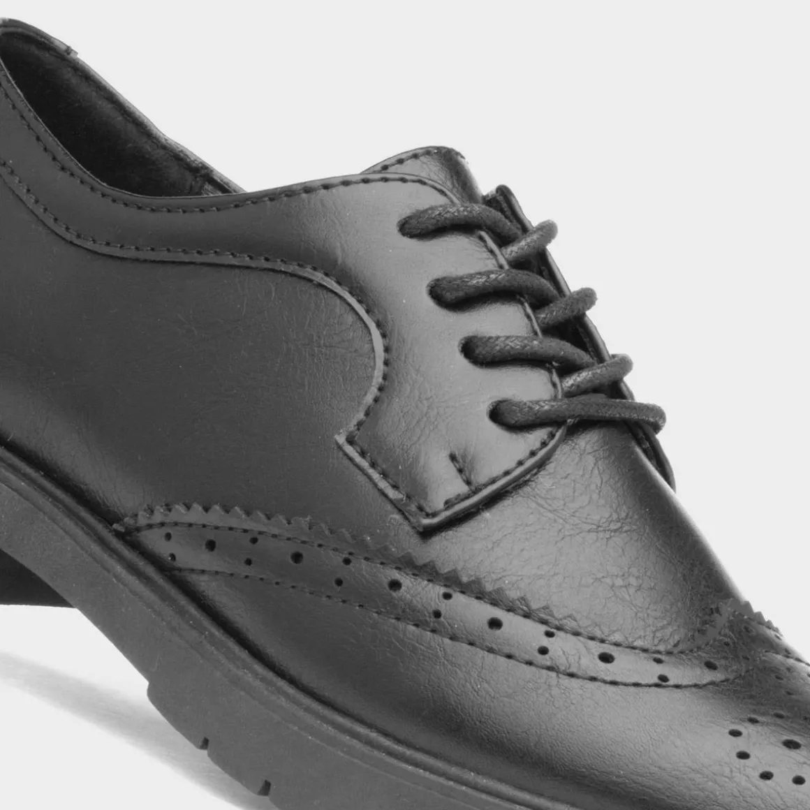 Lilley Agnes Girls Brogue School Shoe