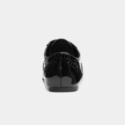 Lilley April Womens Black Brogue Shoe