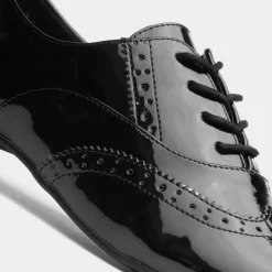 Lilley April Womens Black Brogue Shoe