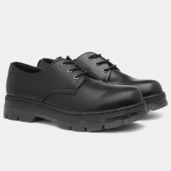 Lilley Ashley Womens Lace Up Formal Shoe in Black