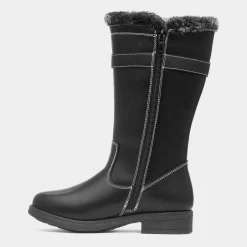 Lilley Caroline Girls Black Calf Boot