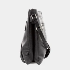 Lilley Connie Black Zip Detail Handbag