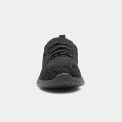 Lilley Darcy Womens Black Knitted Trainer