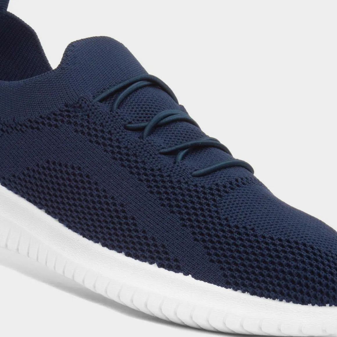 Lilley Darcy Womens Navy Knitted Casual Shoe