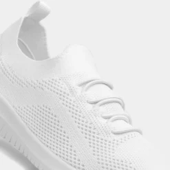 Lilley Darcy Womens White Slip On Casual Shoe