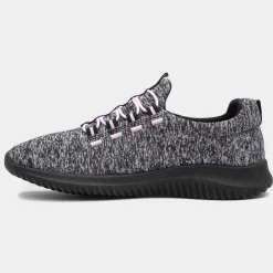 Lilley Darla Womens Black and Grey Marl Casual