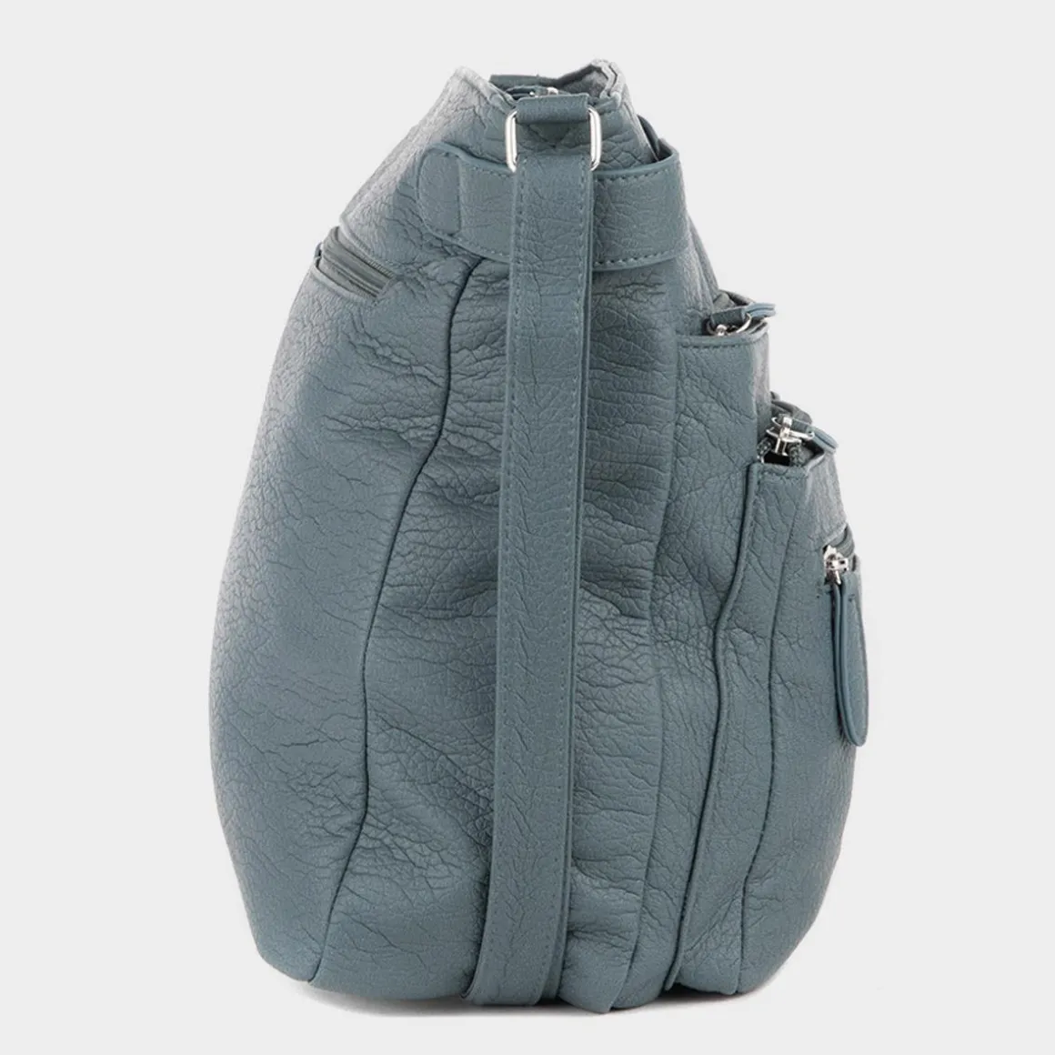 Lilley Felicity Womens Blue Cross Body Bag