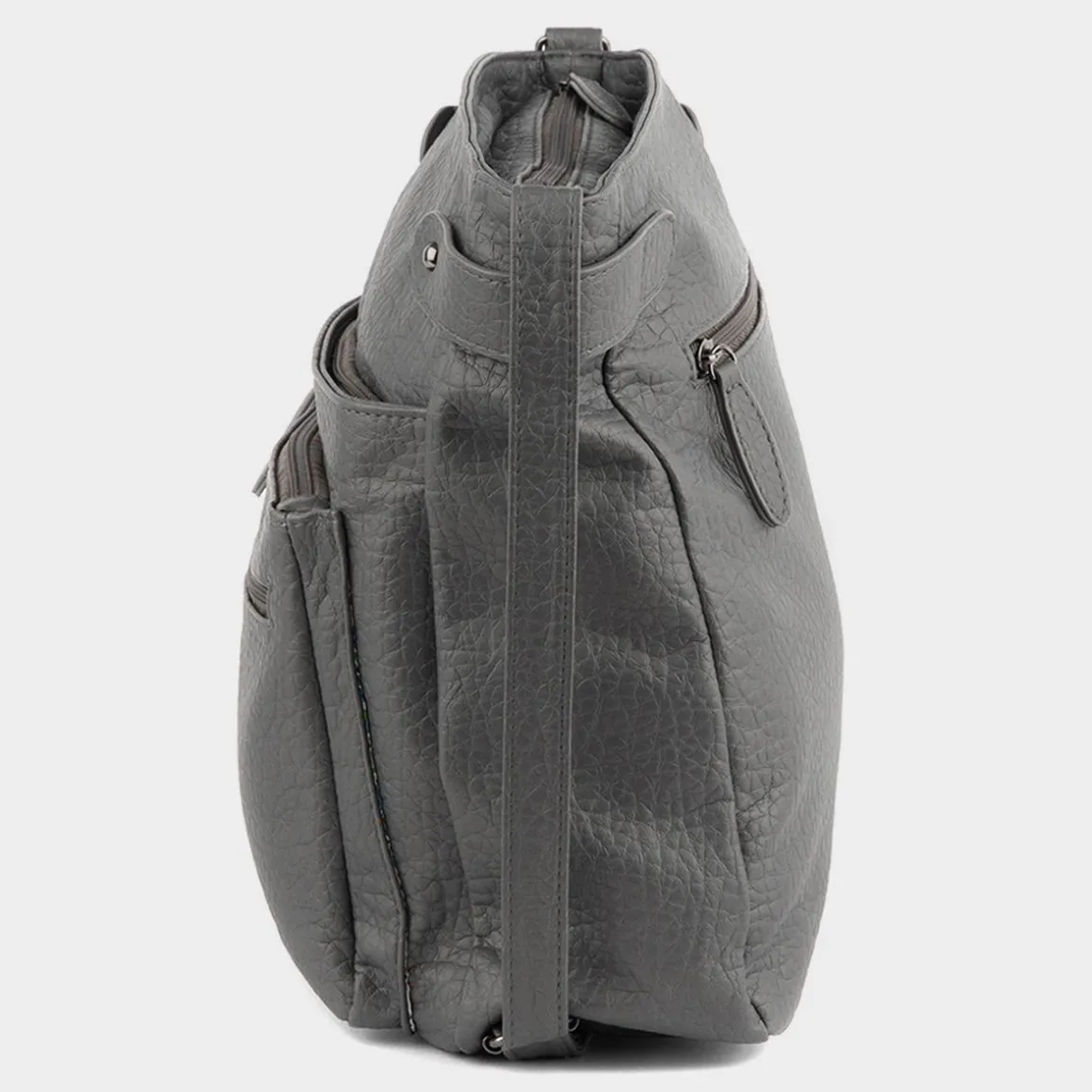 Lilley Felicity Womens Grey Cross Body Bag