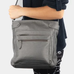 Lilley Felicity Womens Grey Cross Body Bag