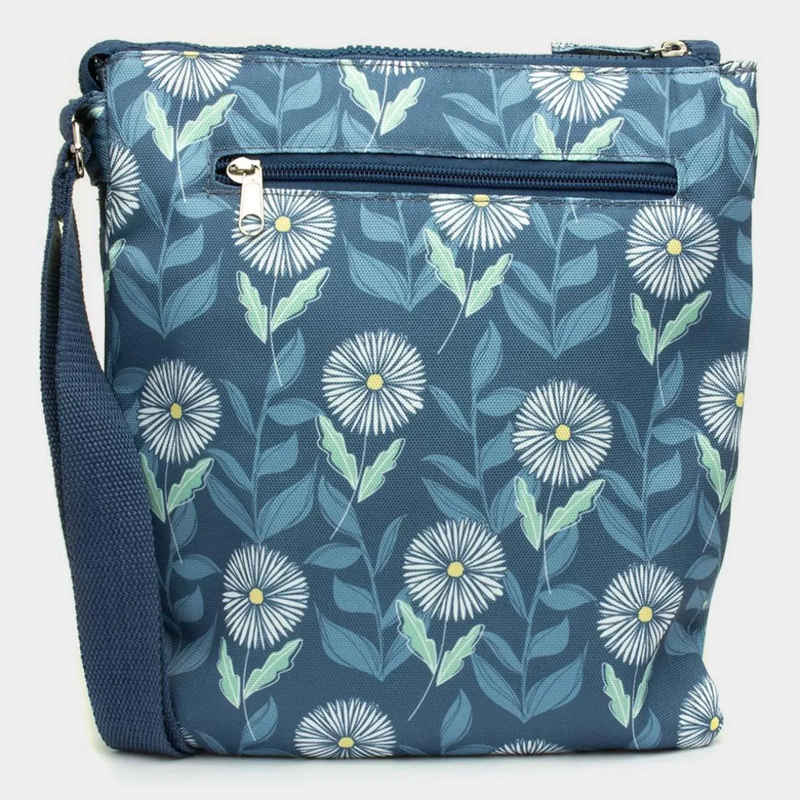 Lilley Florrie Blue & Floral Print Handbag