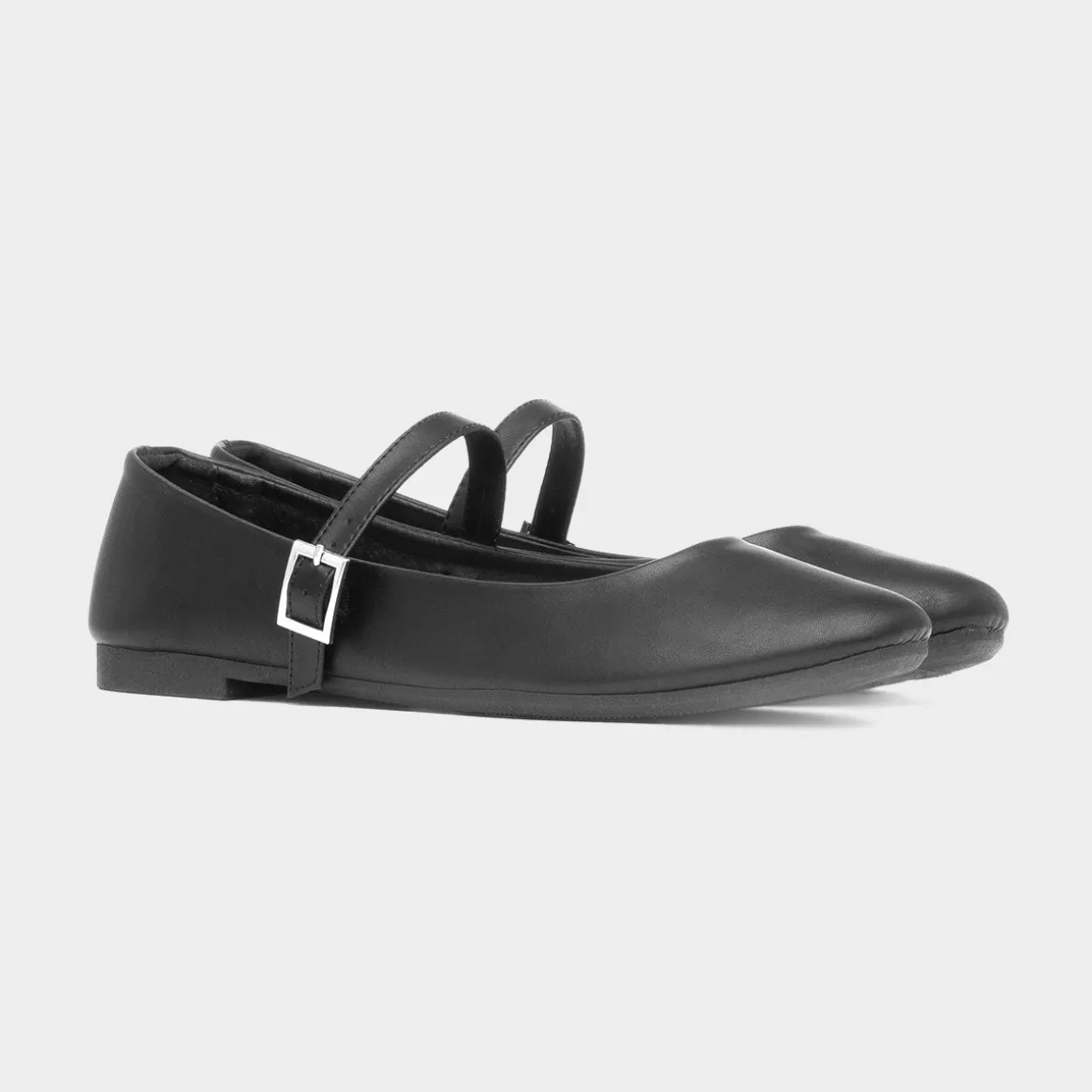 Lilley Gemma Womens Black Ballerina