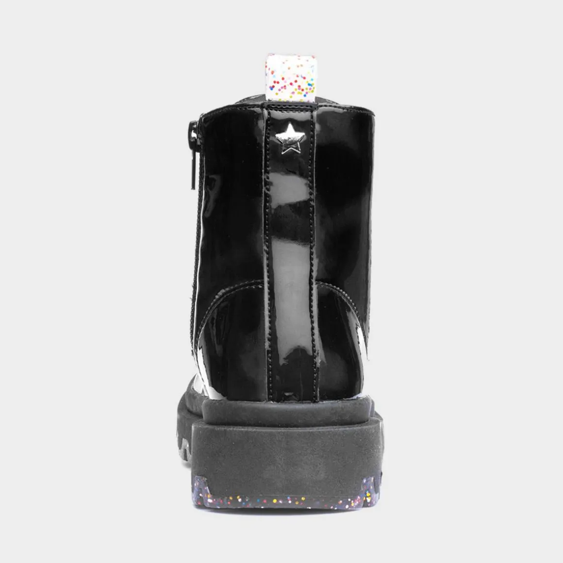 Lilley Junior Elizabeth Girls Black Patent Boots