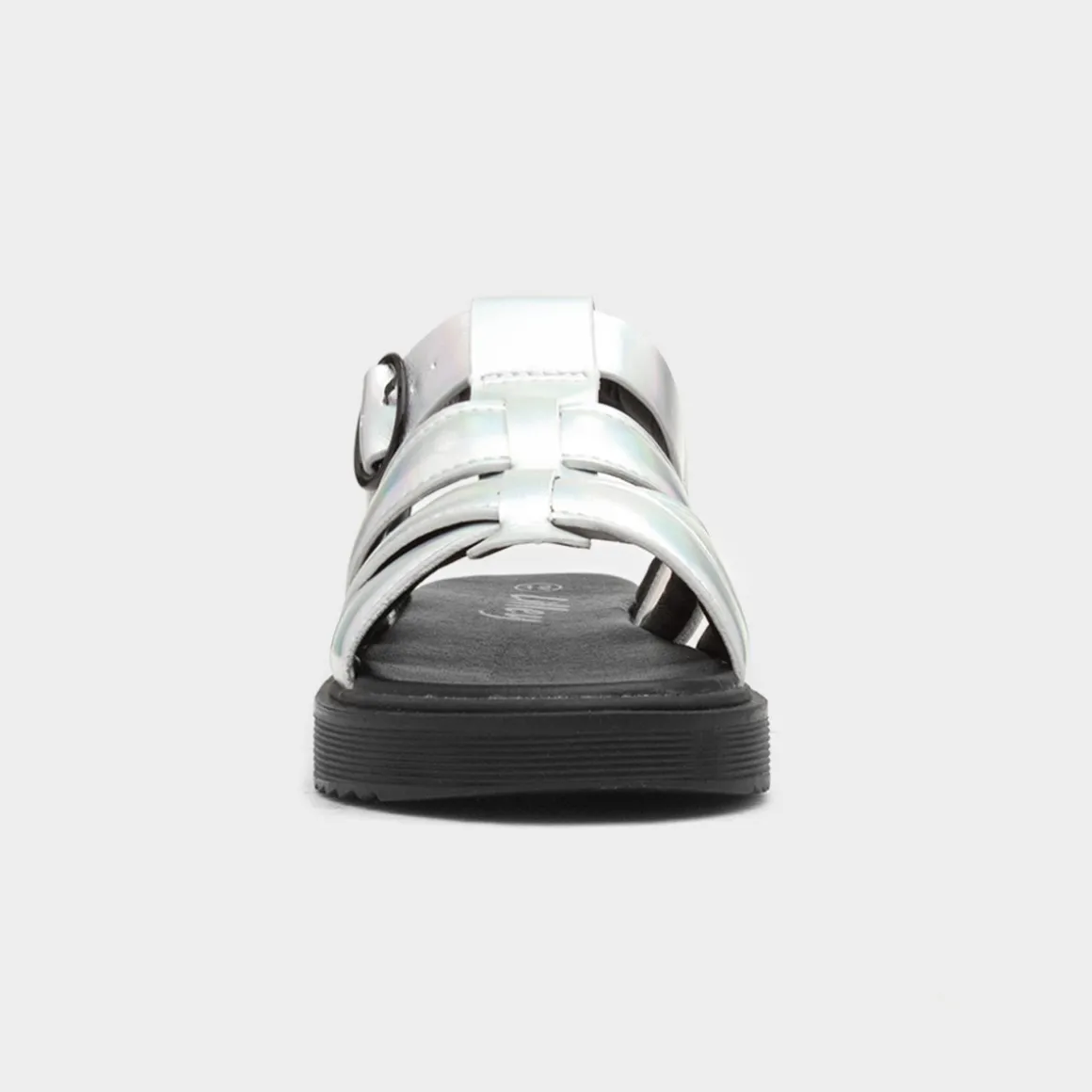 Lilley Junior Hyde Girls Metallic Silver Sandal