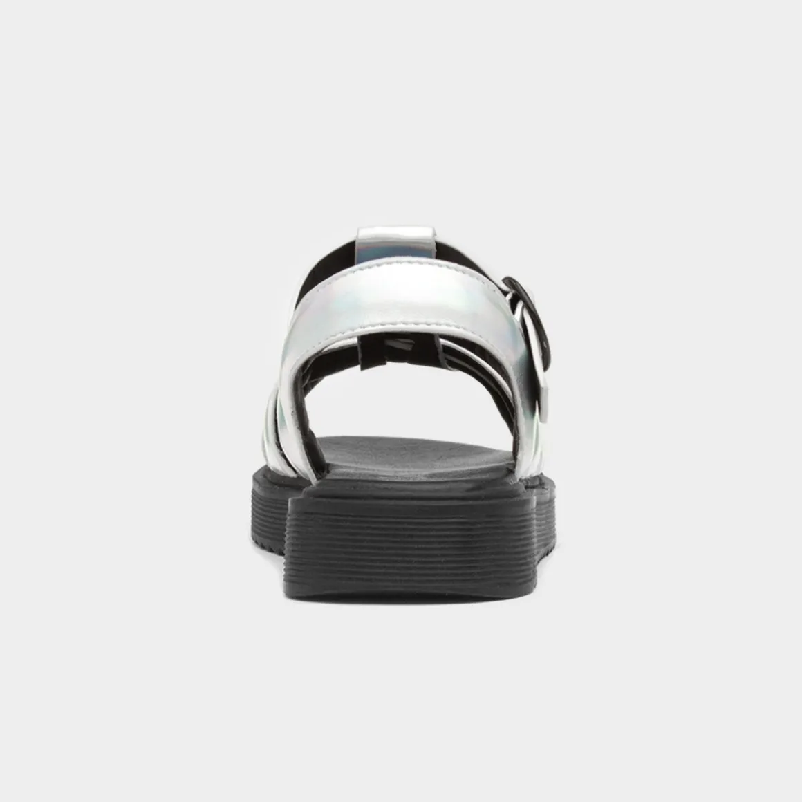 Lilley Junior Hyde Girls Metallic Silver Sandal