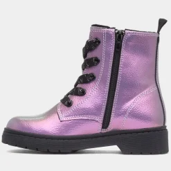 Lilley Junior Jill Girls Lilac Ankle Boot