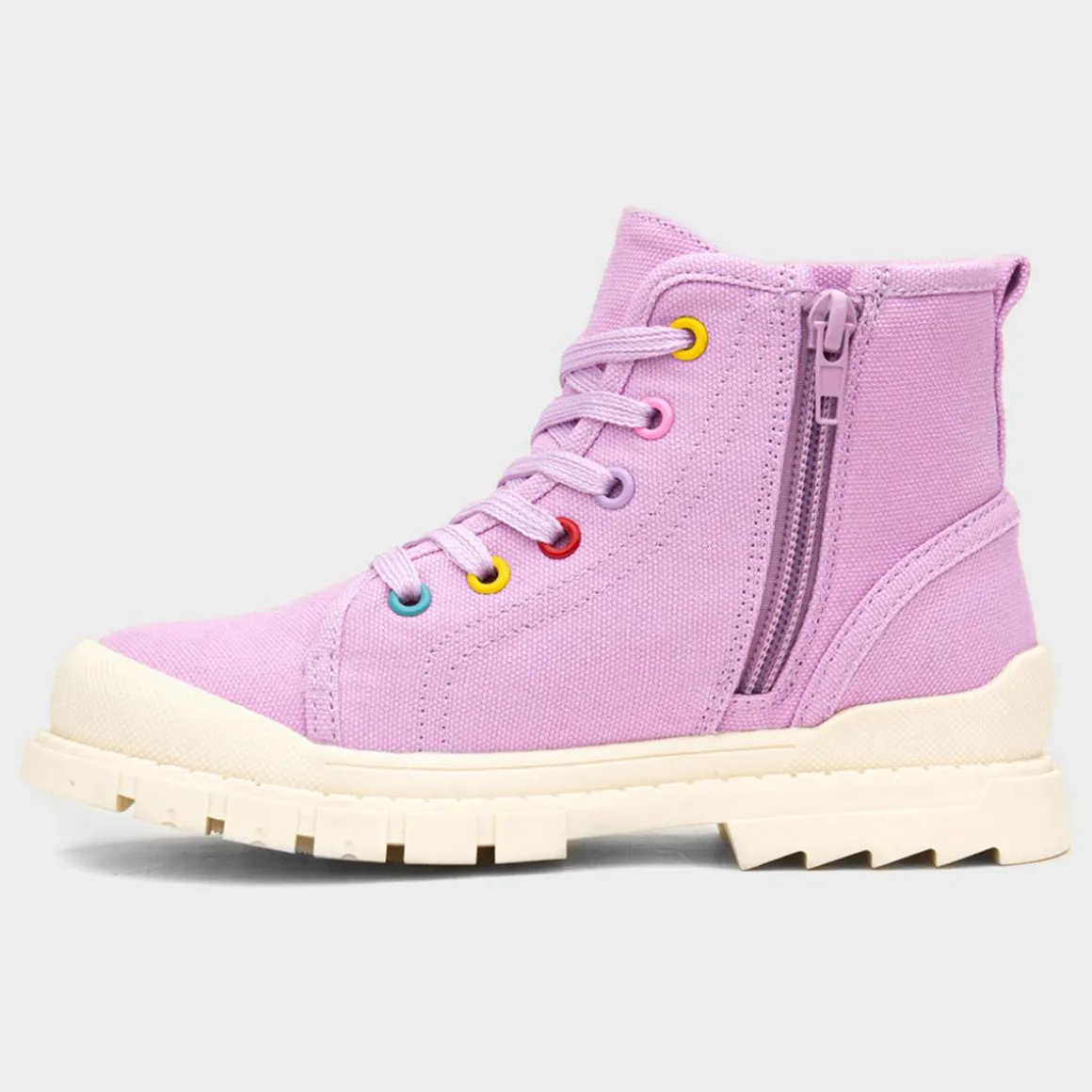Lilley Junior Kielder Girls Lilac Ankle Boot