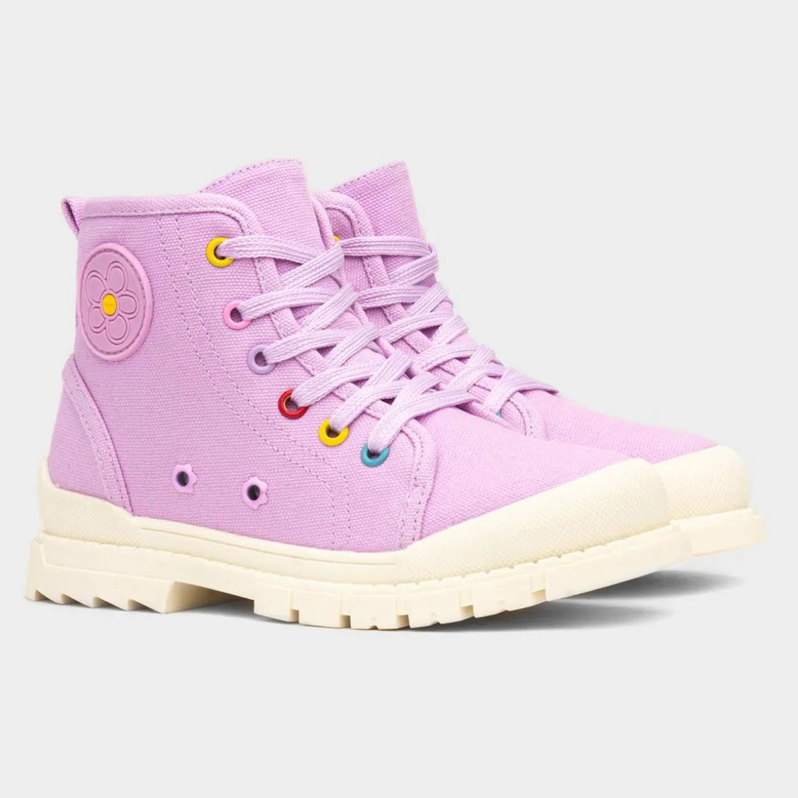 Lilley Junior Kielder Girls Lilac Ankle Boot