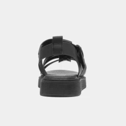 Lilley Junior Peak Kids Black Gladiator Sandal