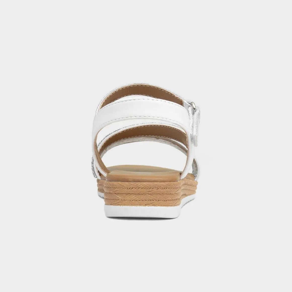 Lilley Junior Sherwood Girls White Sandal