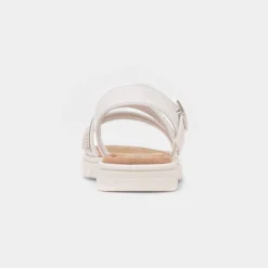 Lilley Junior Snowdonia Girls White Sandal