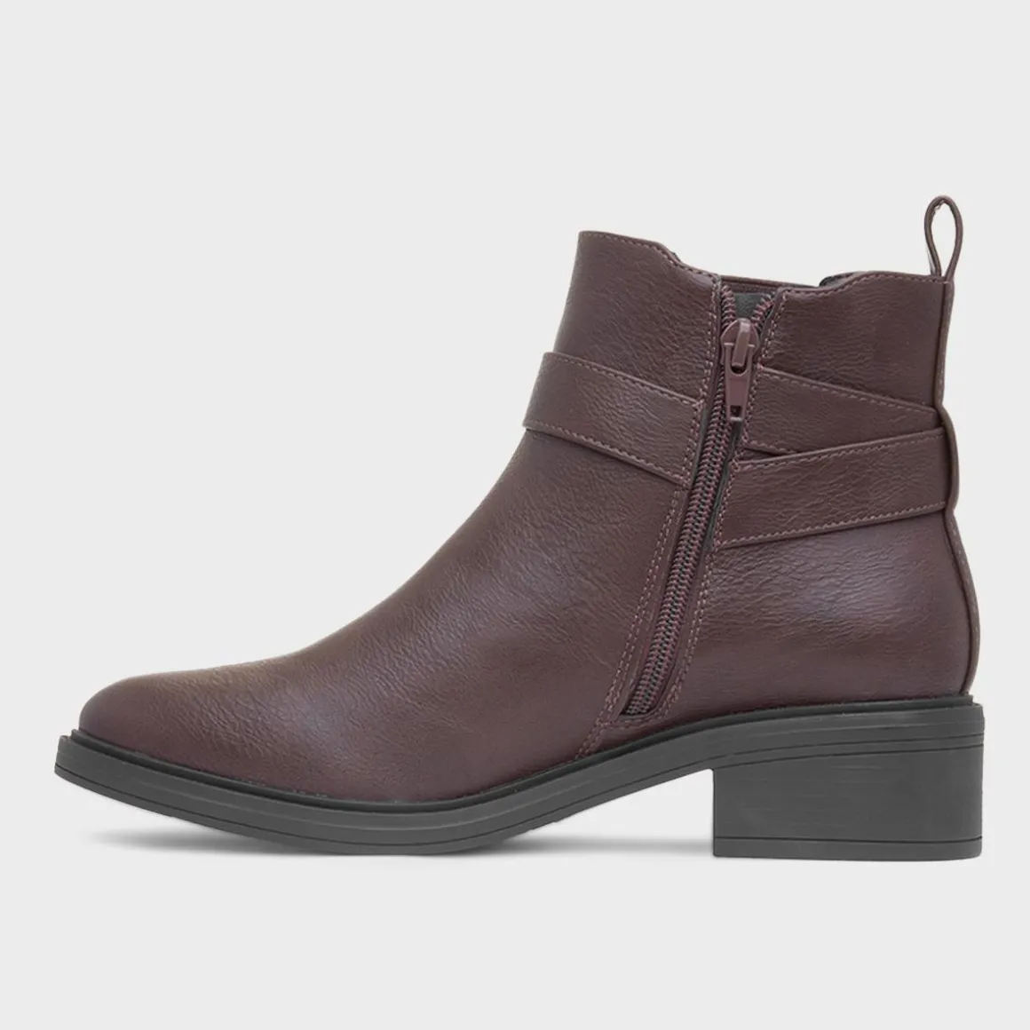 Lilley Maeve Womens Brown Ankle Boot