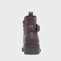 Lilley Maeve Womens Brown Ankle Boot