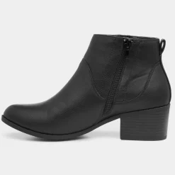 Lilley Maisy Womens Black Ankle Boot