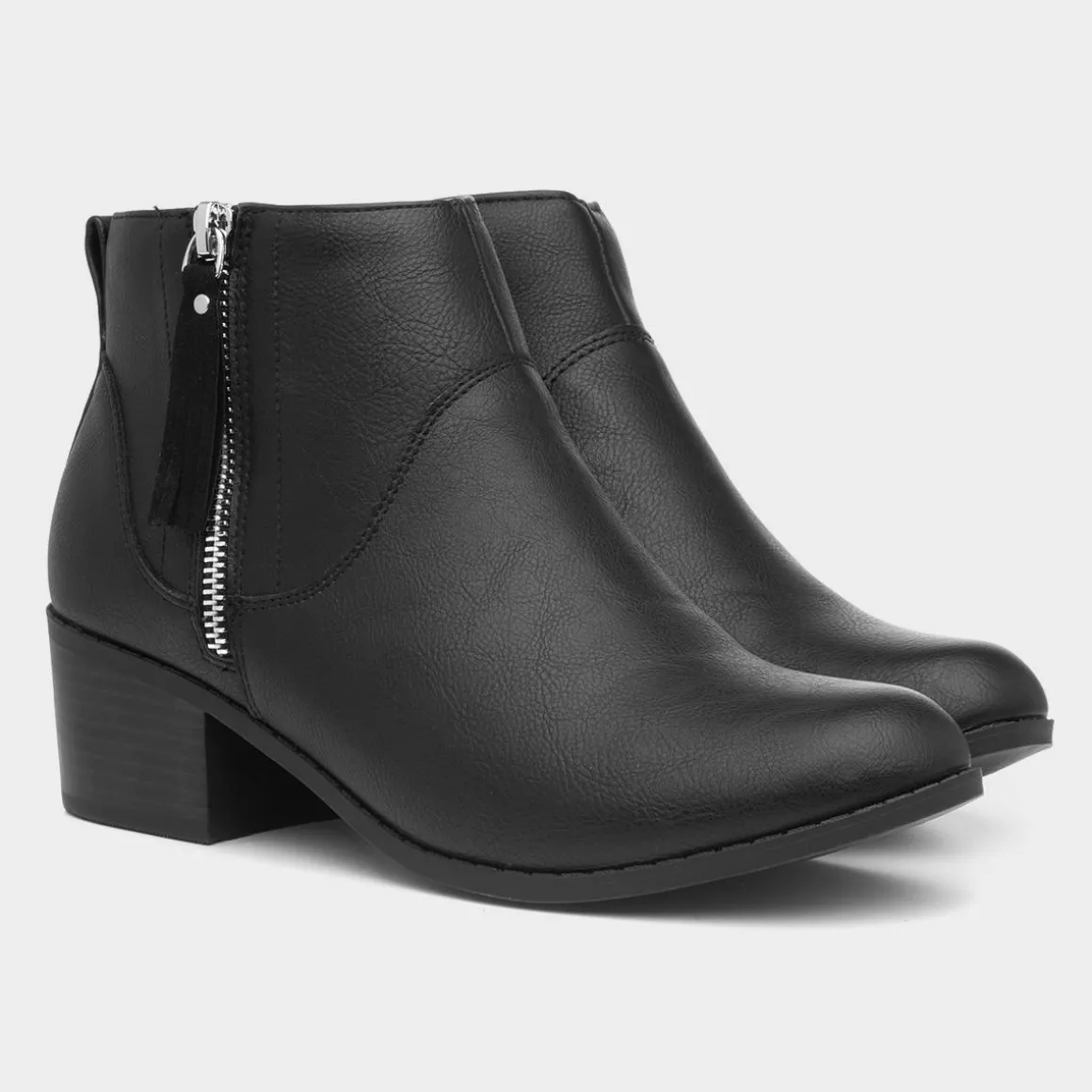 Lilley Maisy Womens Black Ankle Boot
