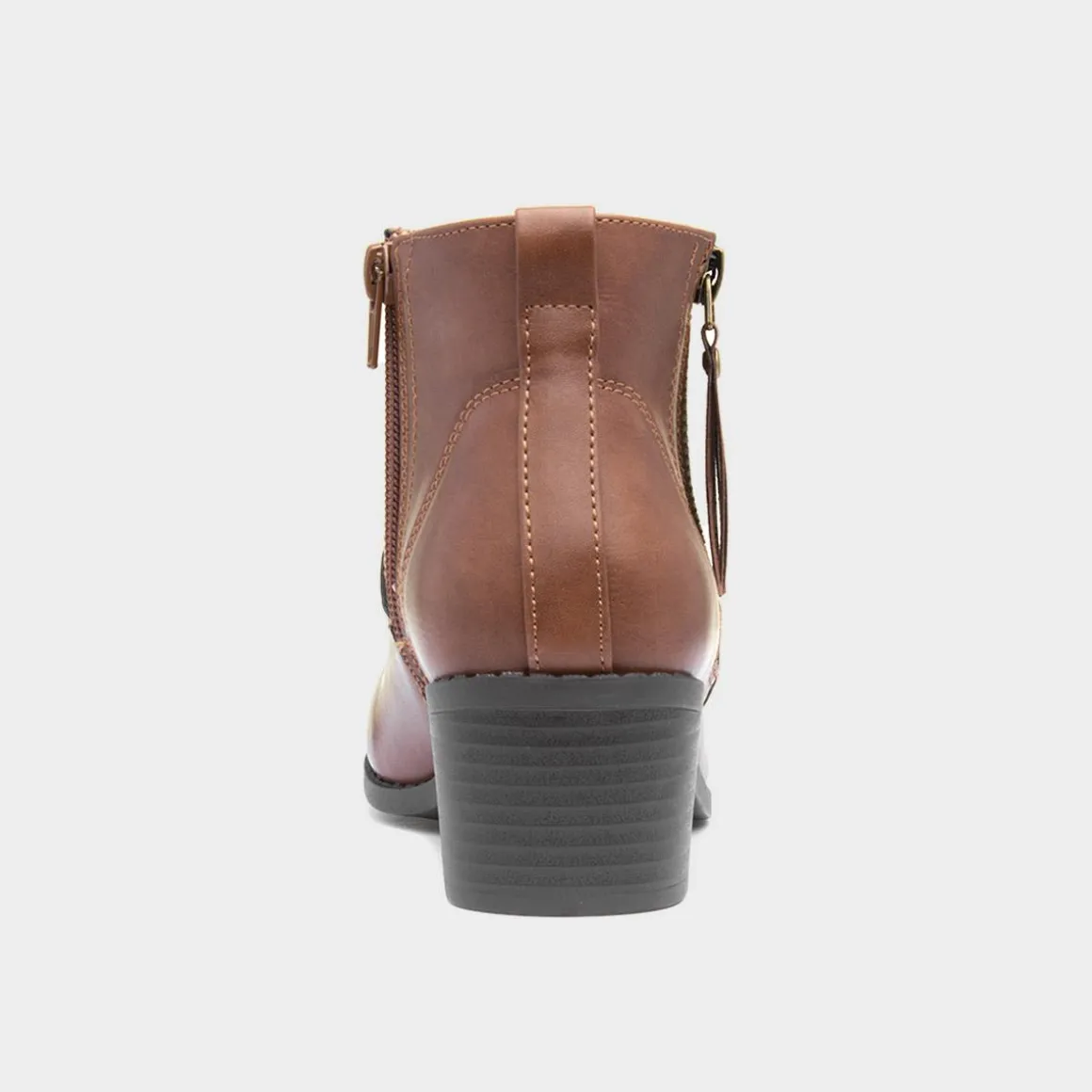 Lilley Maisy Womens Tan Ankle Boot