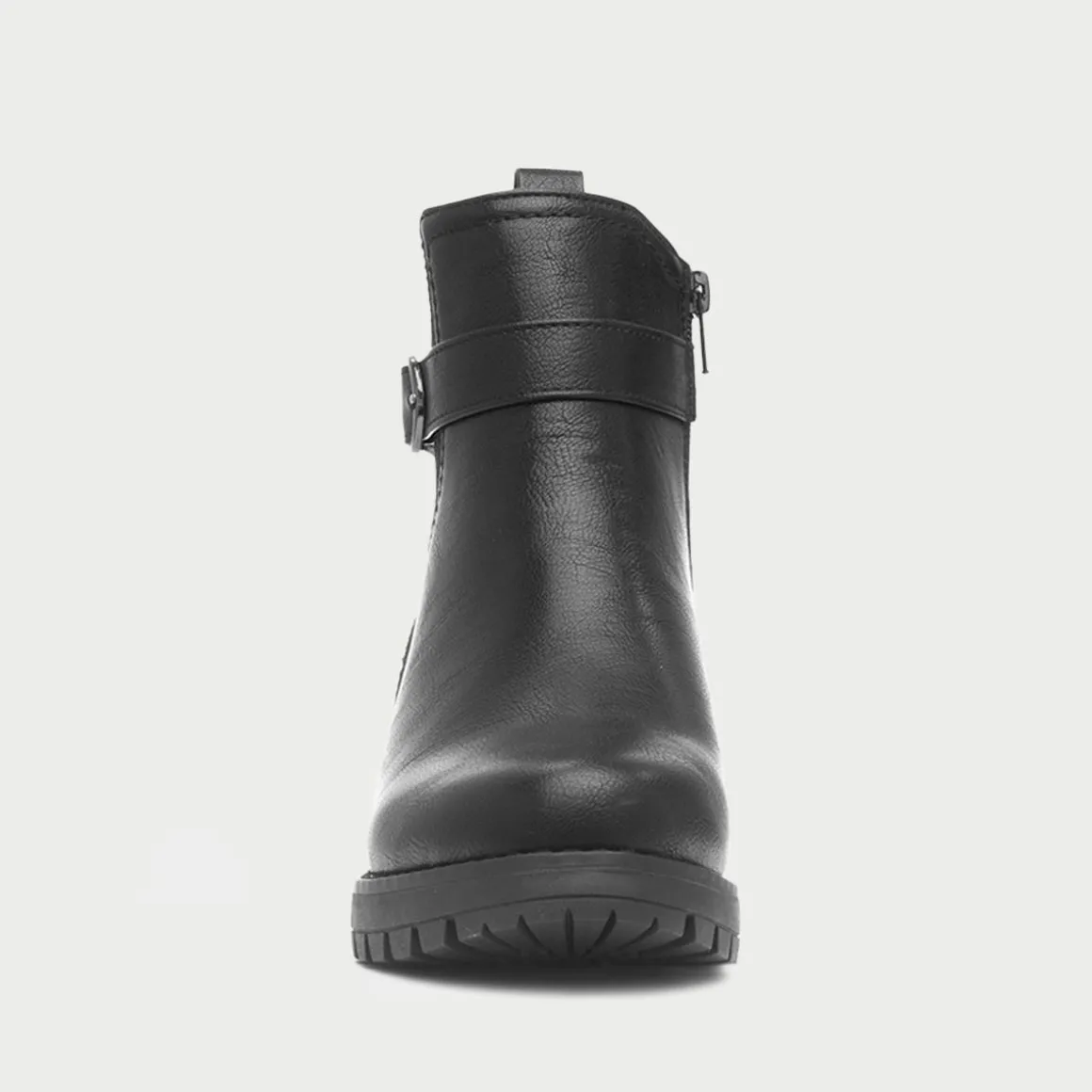 Lilley Marge Womens Black Zip Up Boot