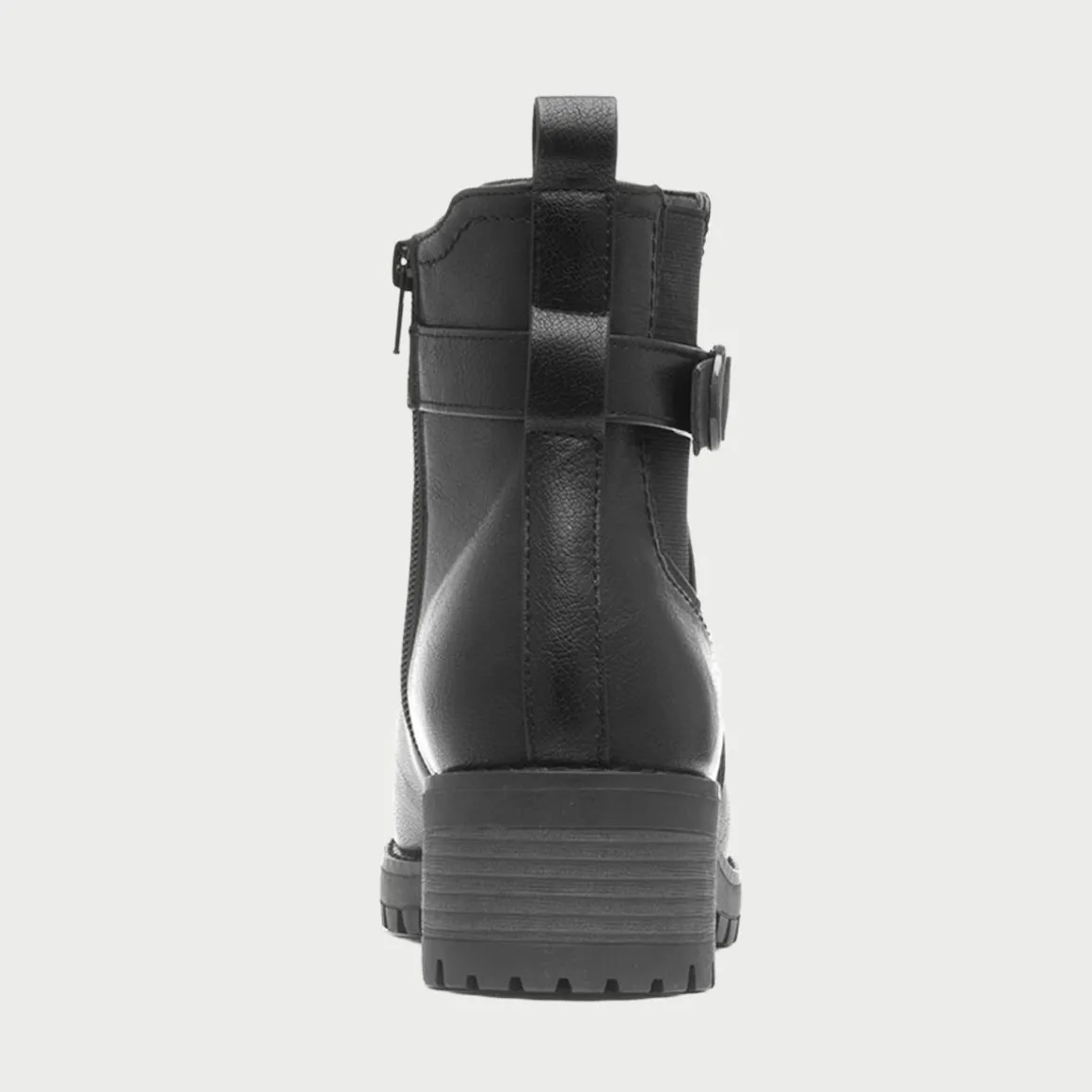 Lilley Marge Womens Black Zip Up Boot