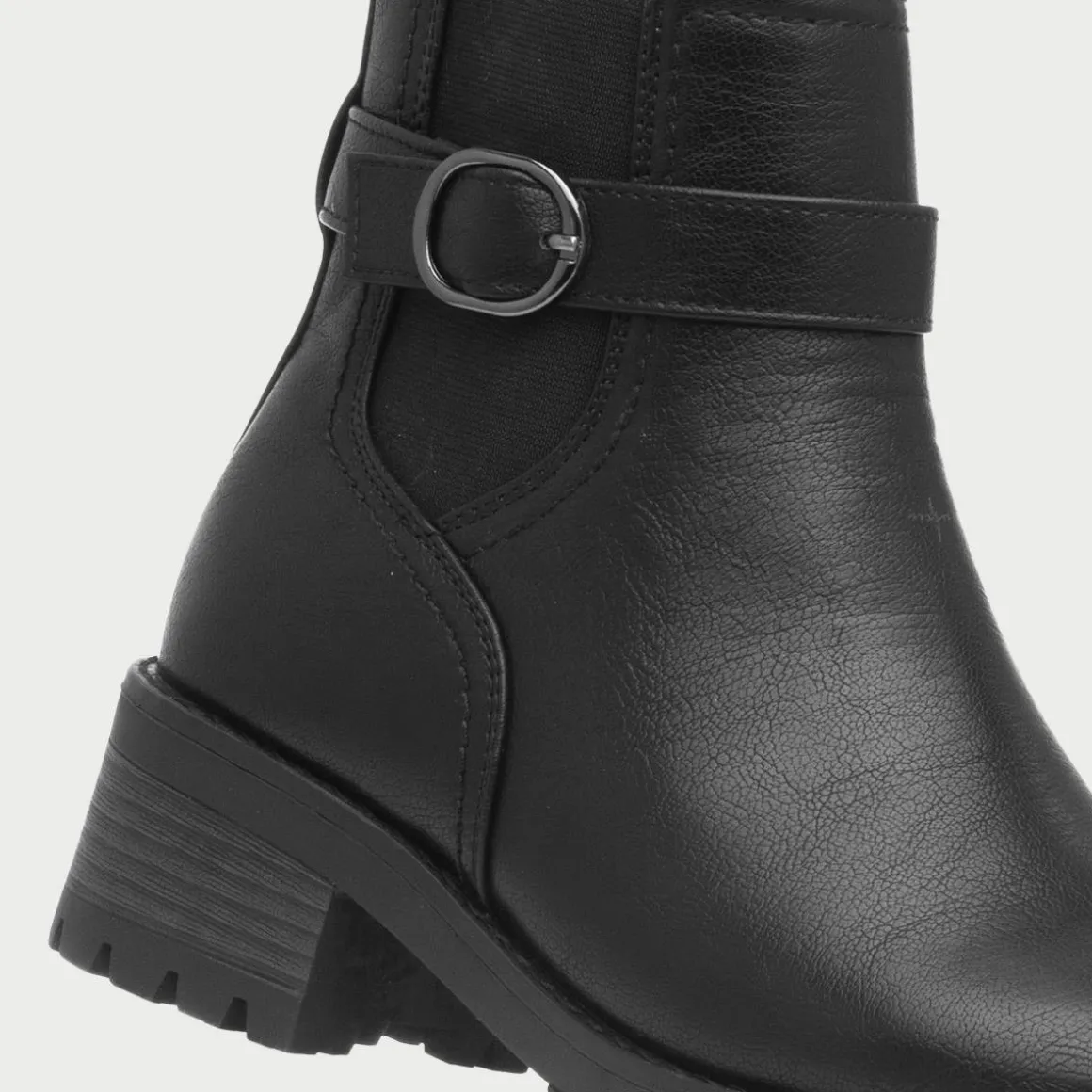 Lilley Marge Womens Black Zip Up Boot