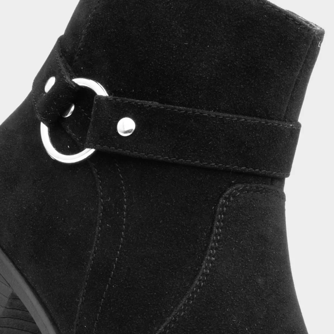 Lilley Maria Womens Black Ankle Boot