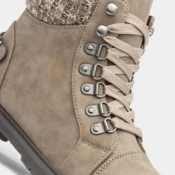 Lilley Miley Womens Taupe Ankle Boot