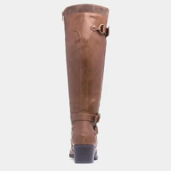 Lilley Mindy Womens Tan High Leg Boot