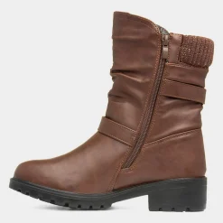 Lilley Minnie Womens Brown Calf Boot
