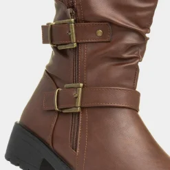 Lilley Minnie Womens Brown Calf Boot