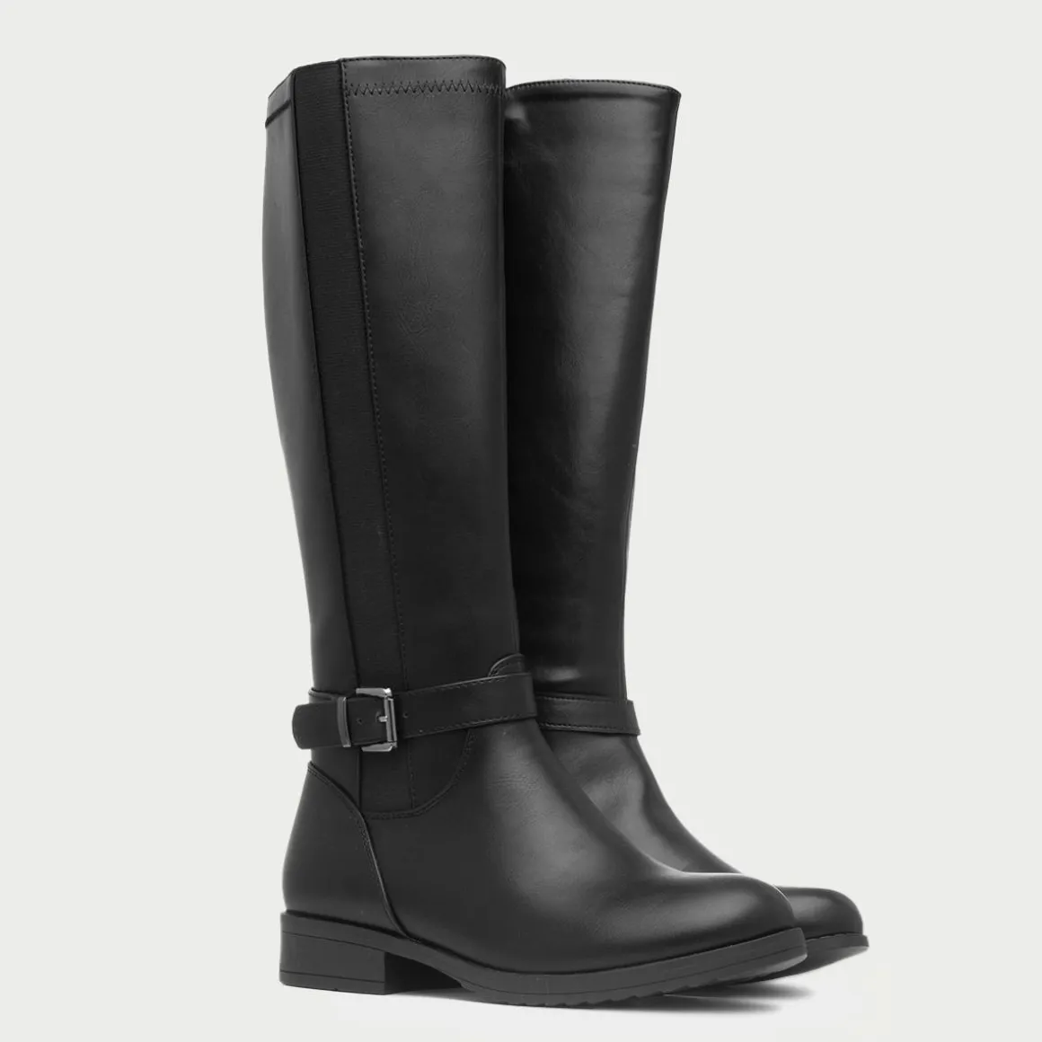 Lilley Mira Womens Black Knee High Boot