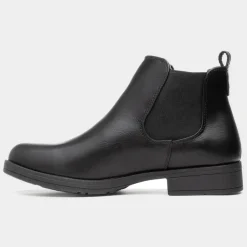 Lilley Molly Womens Black Chelsea Pull On Boot