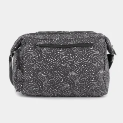 Lilley Orla Womens Black Printed Cross Body Bag
