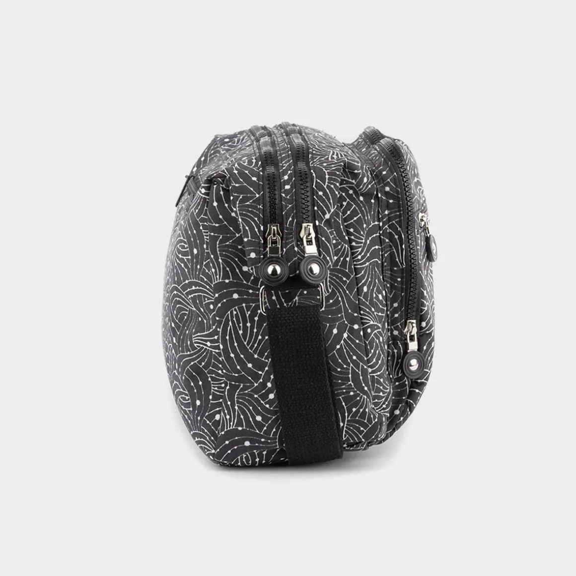 Lilley Orla Womens Black Printed Cross Body Bag