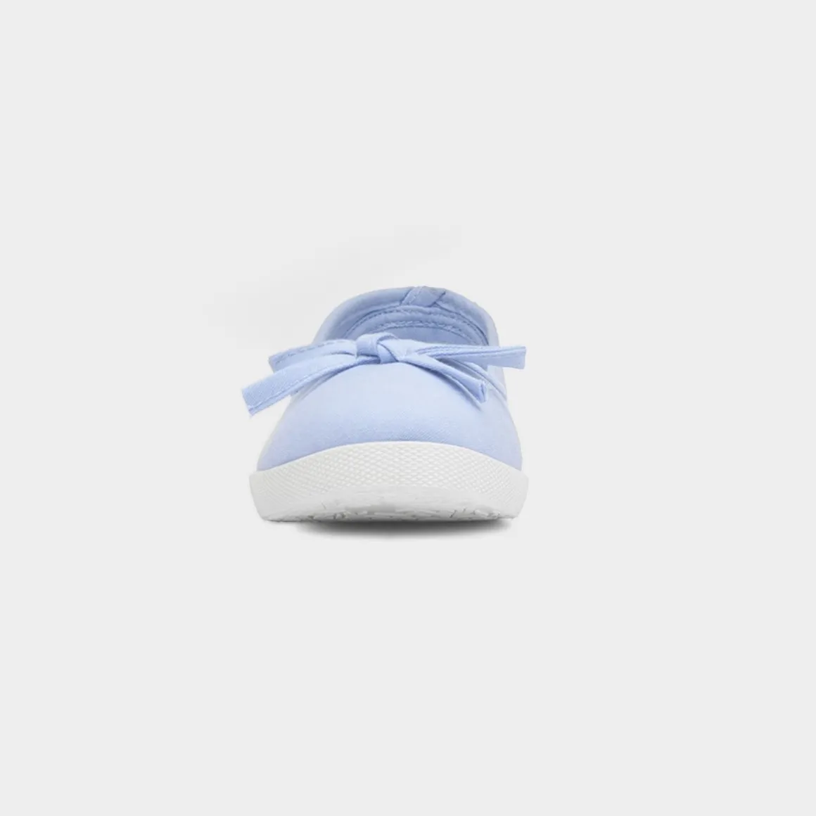 Lilley Patsy Womens Blue Ballerina Canvas