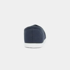 Lilley Pearl Womens Navy Slip On Canvas Shoe