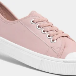 Lilley Penny Womens Pink Canvas Shoe